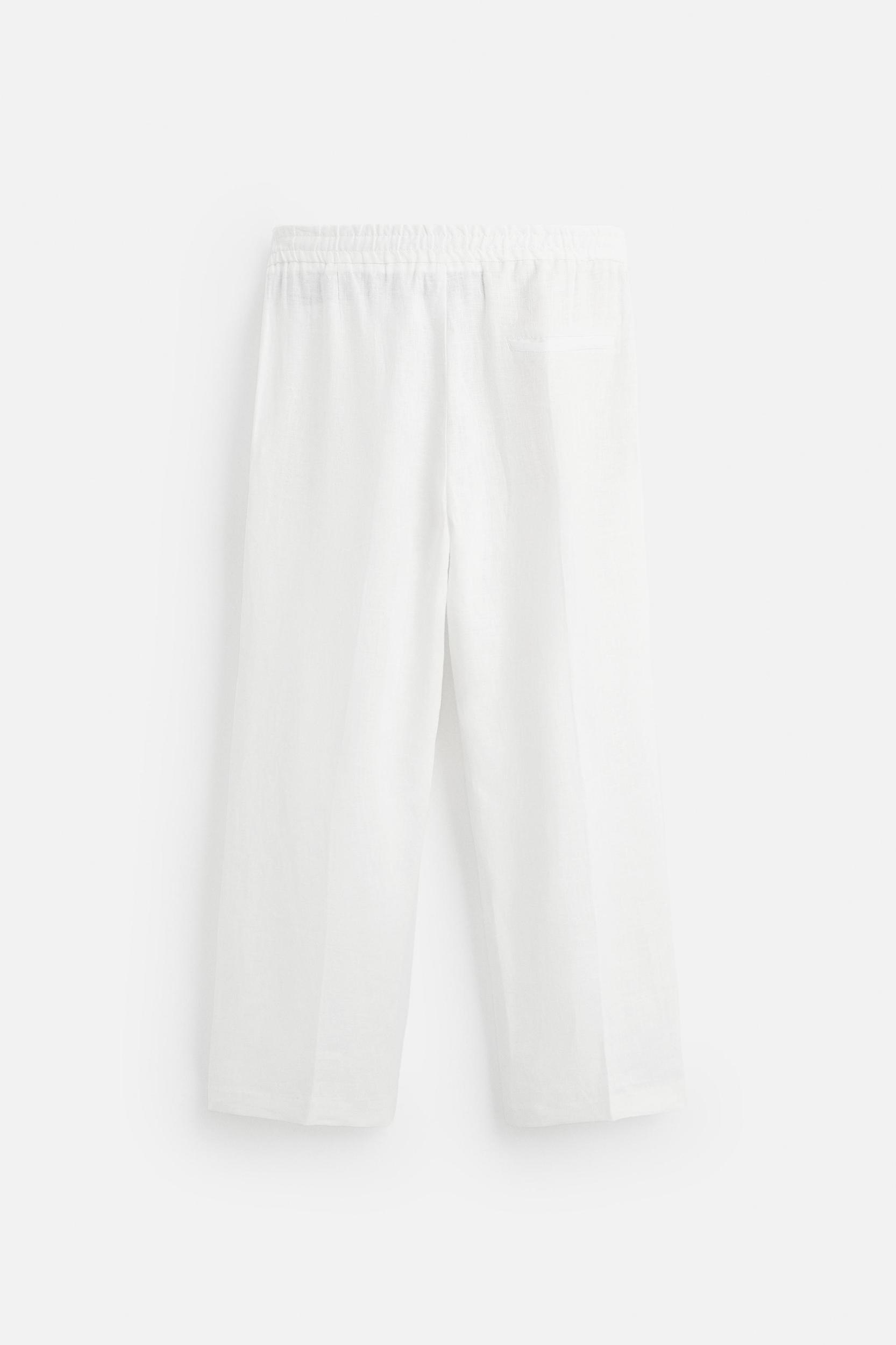 100% LINEN SUIT PANTS Product Image