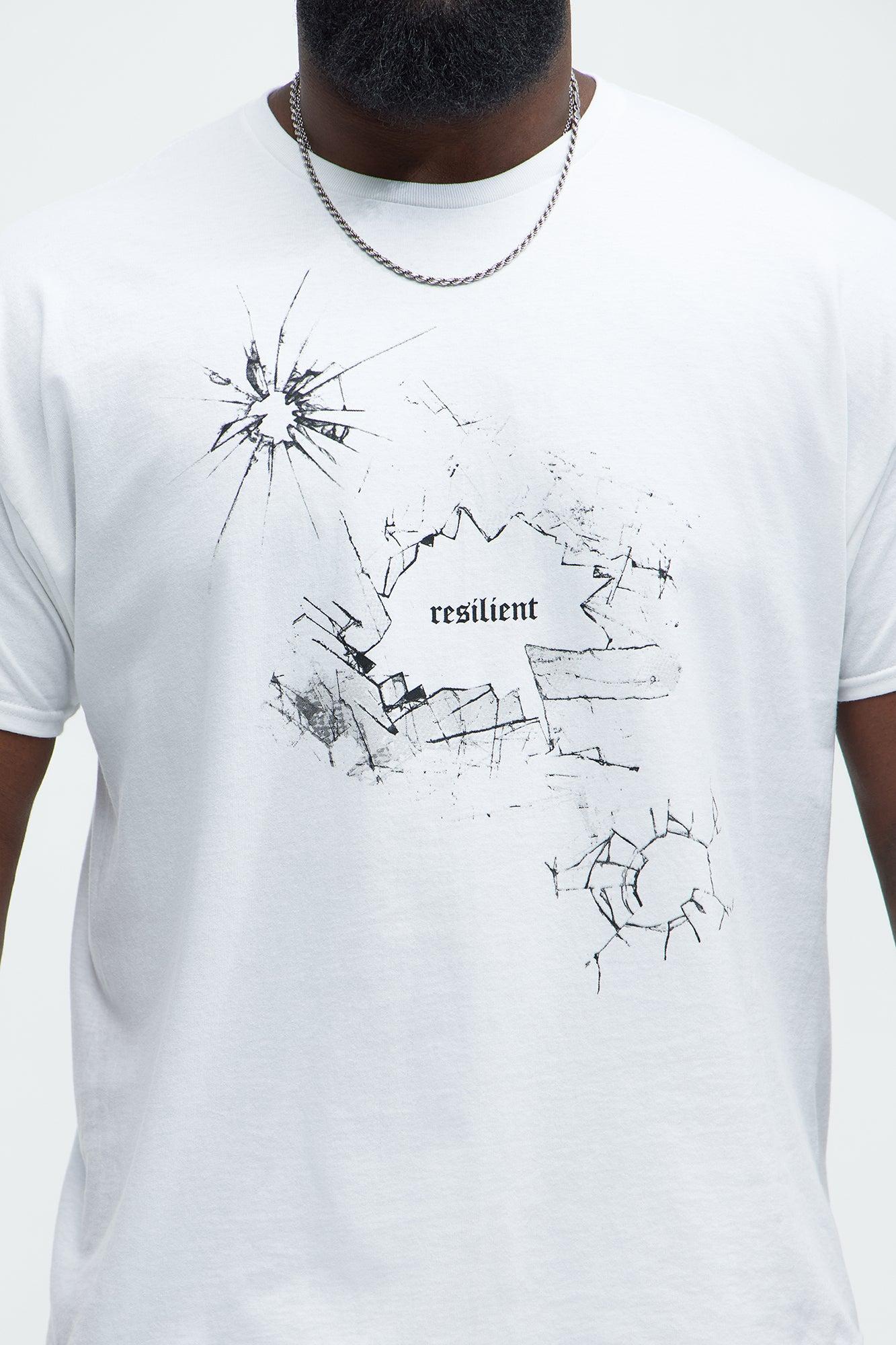 Not Broken Resilient Short Sleeve Tee - White Product Image