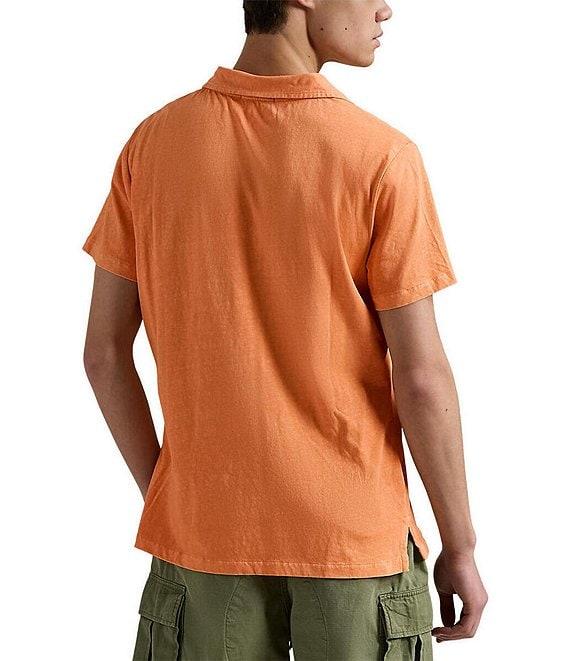 Polo Ralph Lauren Short Sleeve Linen-Blend Jersey Polo Shirt Product Image