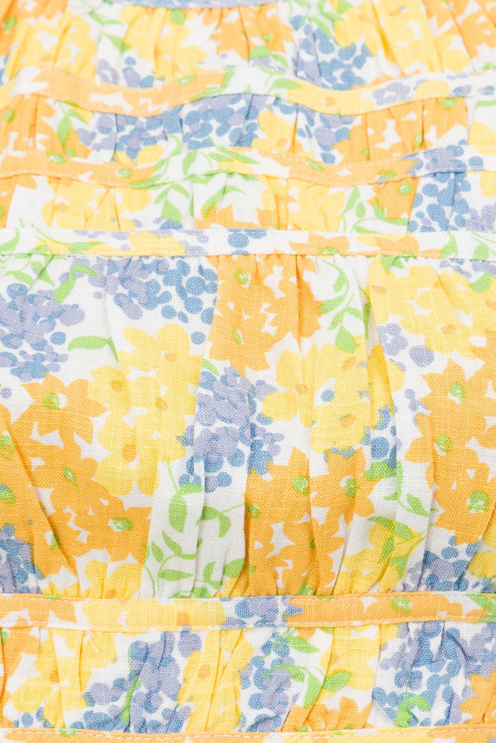 Danica Top - Tropical Bud Floral Product Image