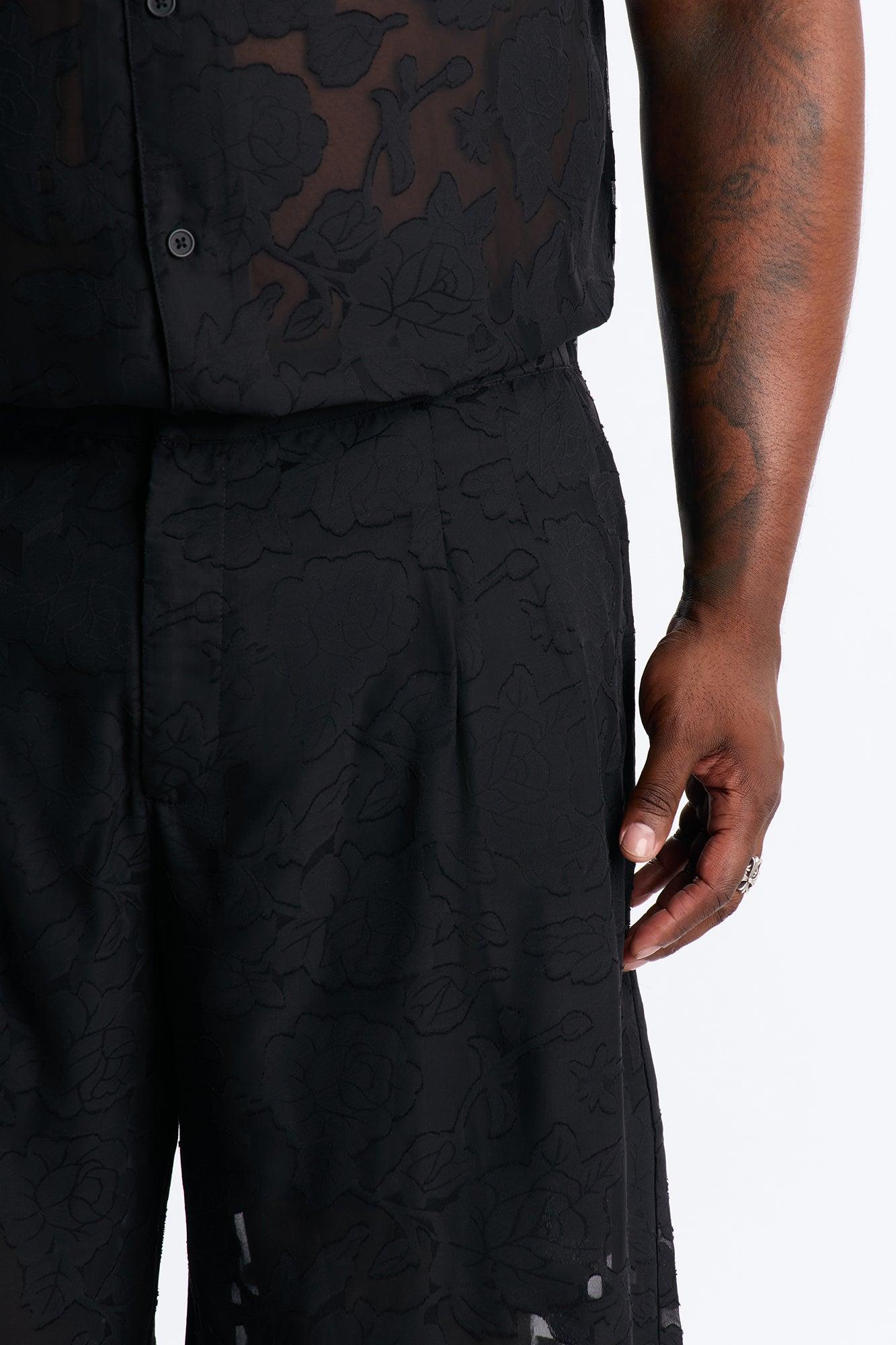 Baggy Duskforged Desert Rose Short - Black Male Product Image