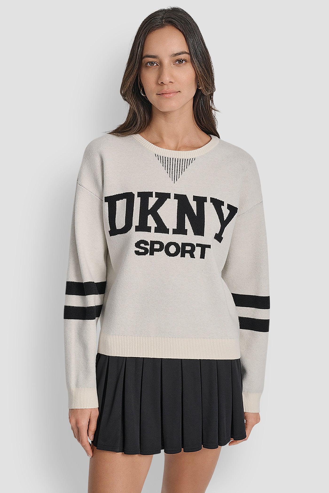 LOGO VARSITY JACQUARD SWEATER Product Image