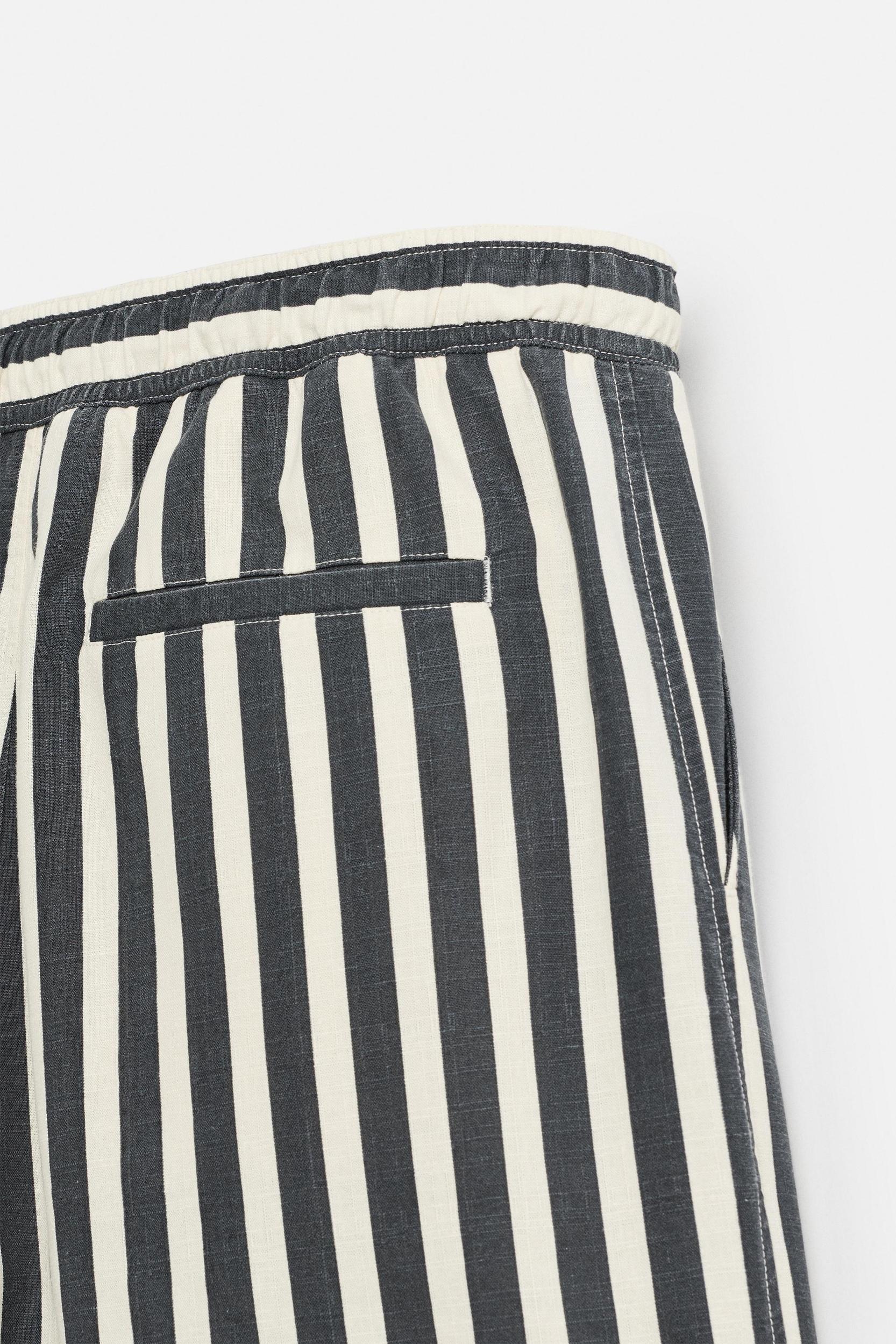 JACQUARD TEXTURED SHORTS Product Image