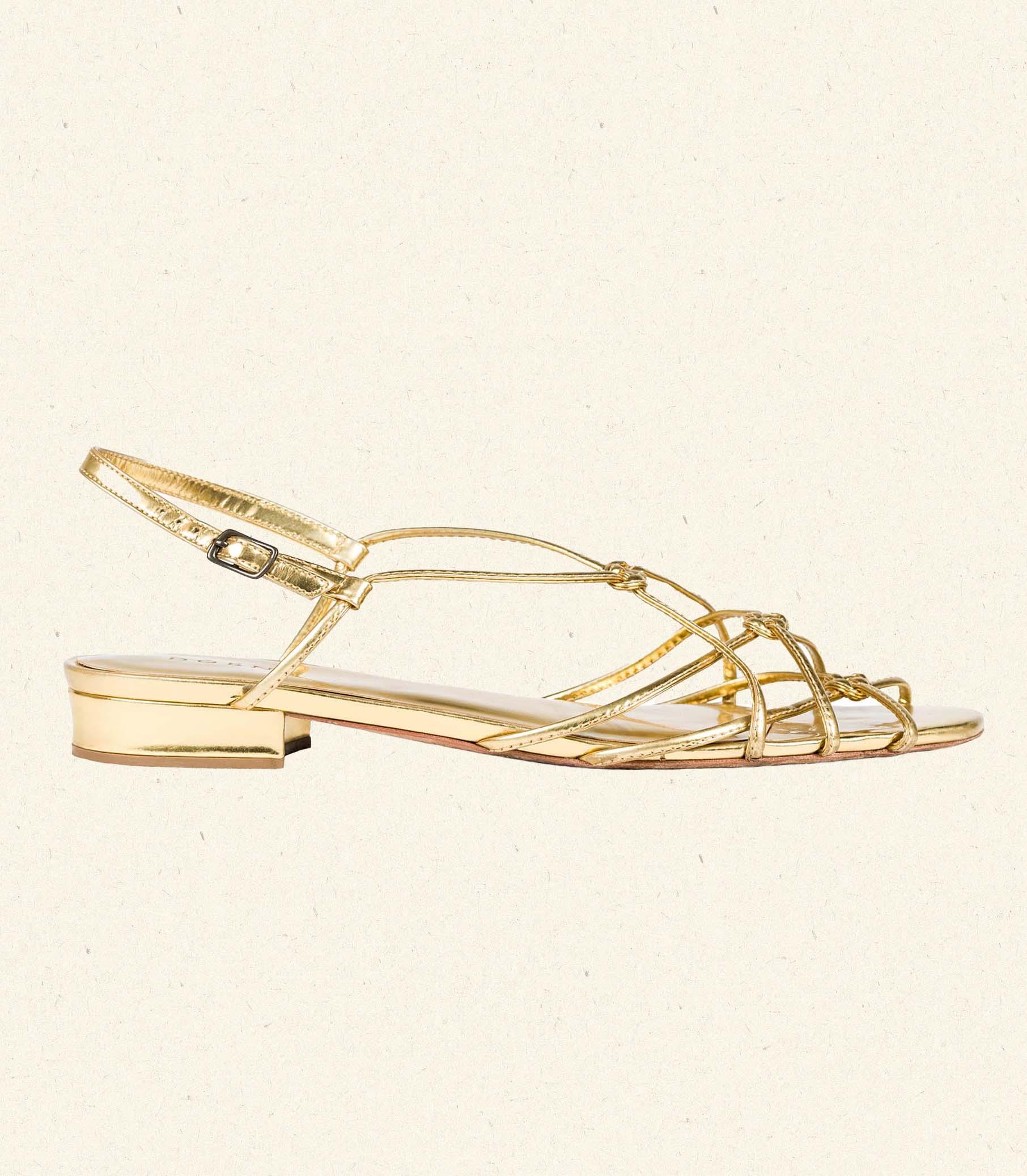 CORSICA SANDAL -- BRASS Product Image