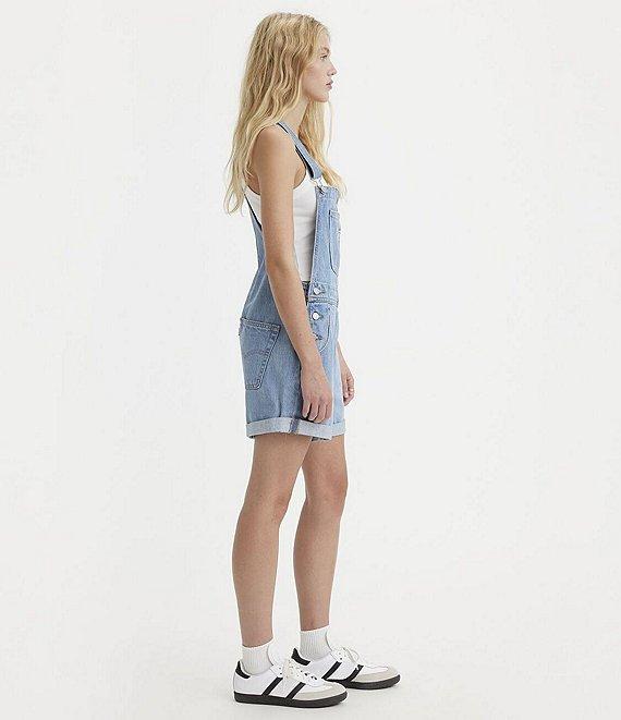 Levi's® Vintage Rolled Cuff Denim Shortalls Product Image