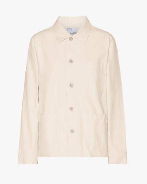 Organic Workwear Jacket - Ivory White Product Image