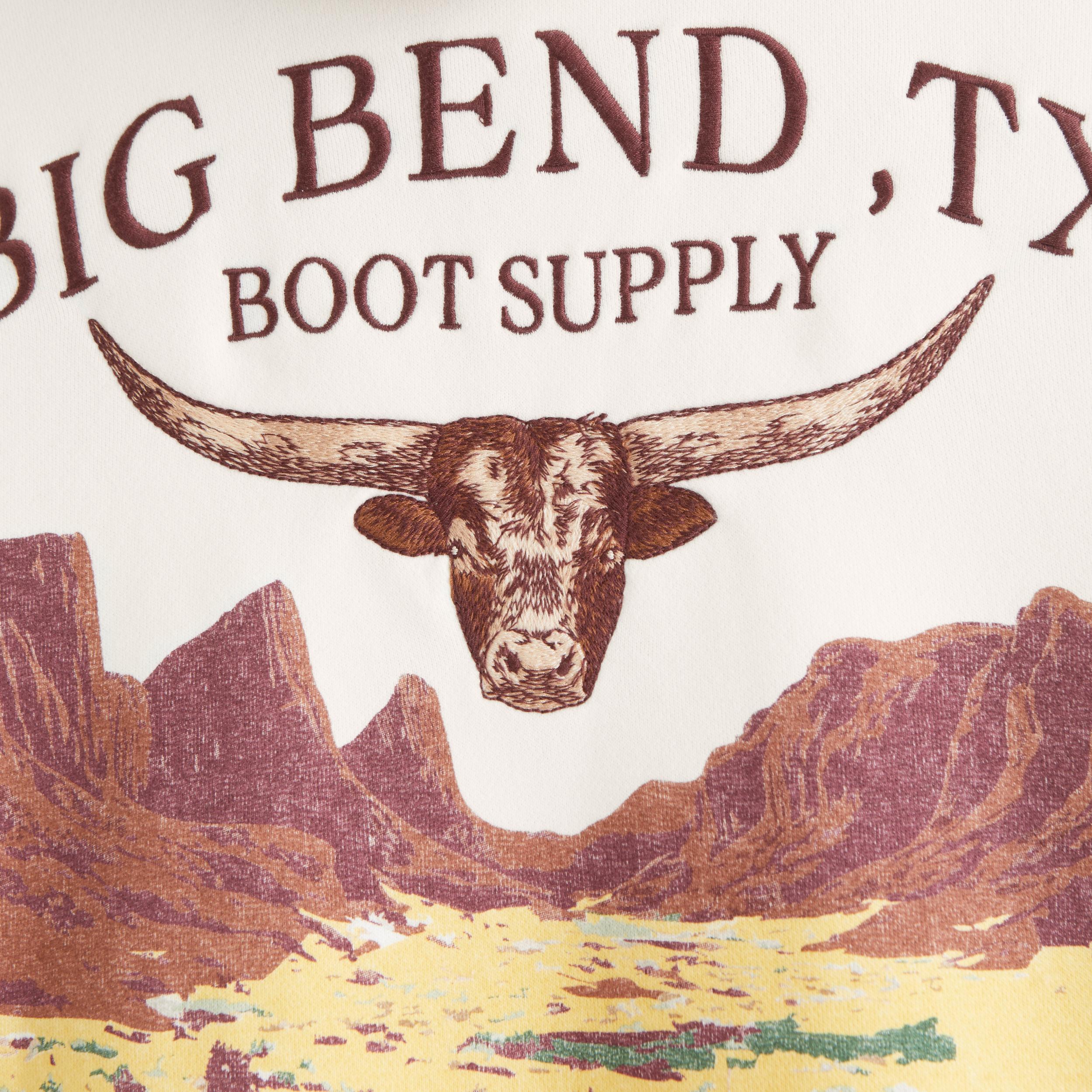 Western Graphic Popover Hoodie Product Image