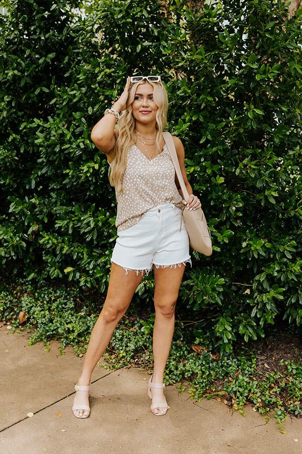 Sweet Attention Polka Dot Shift Tank Product Image