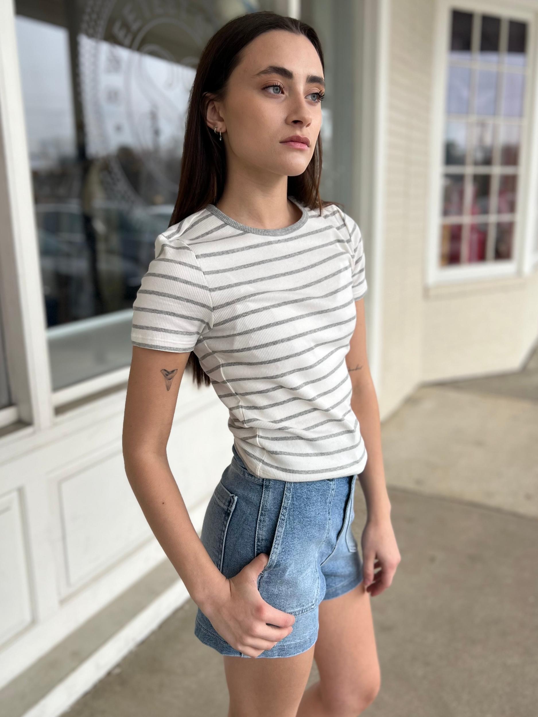 [Z Supply] Saxton Striped Tee Product Image