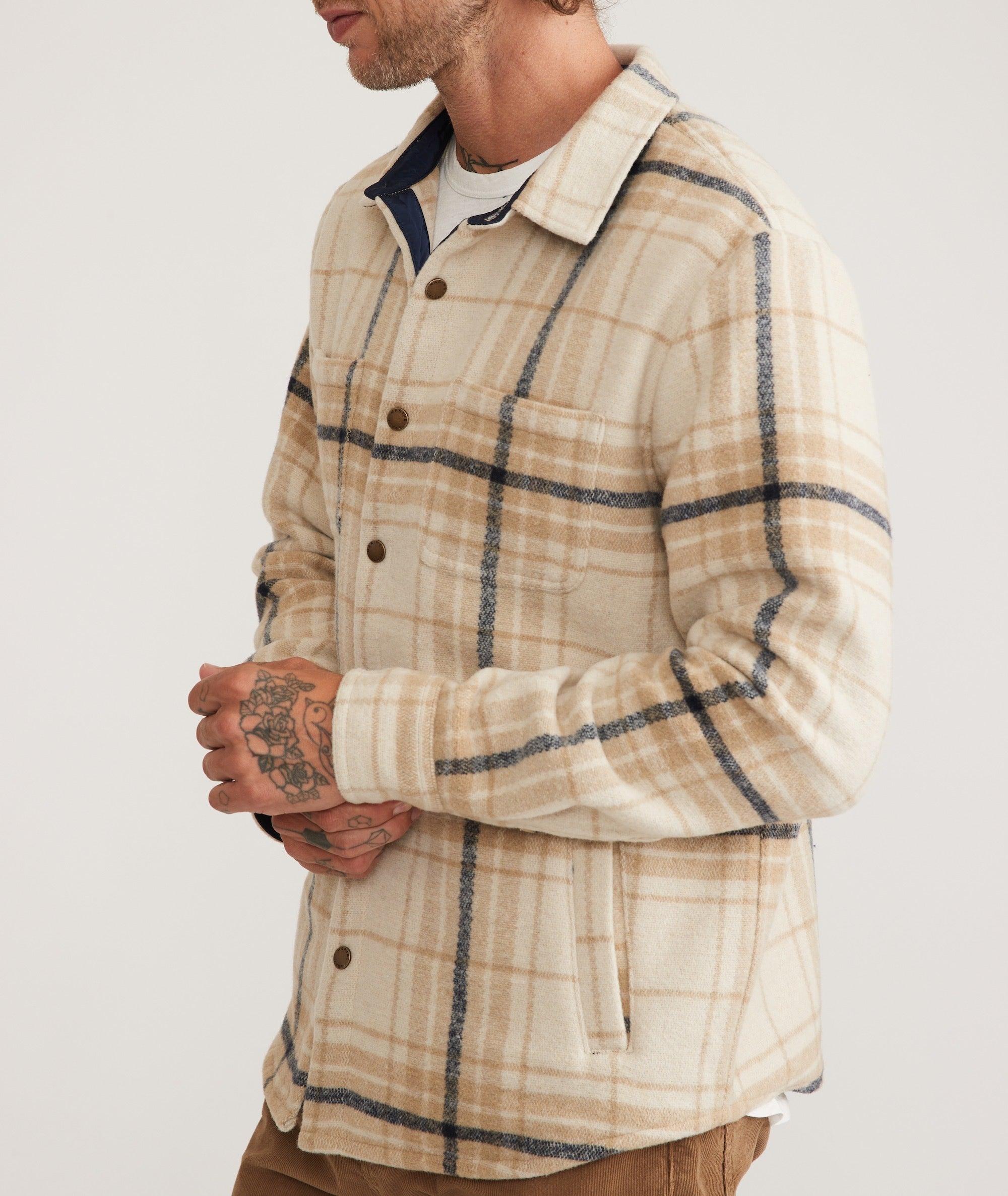 Plaid Snap Shacket Product Image