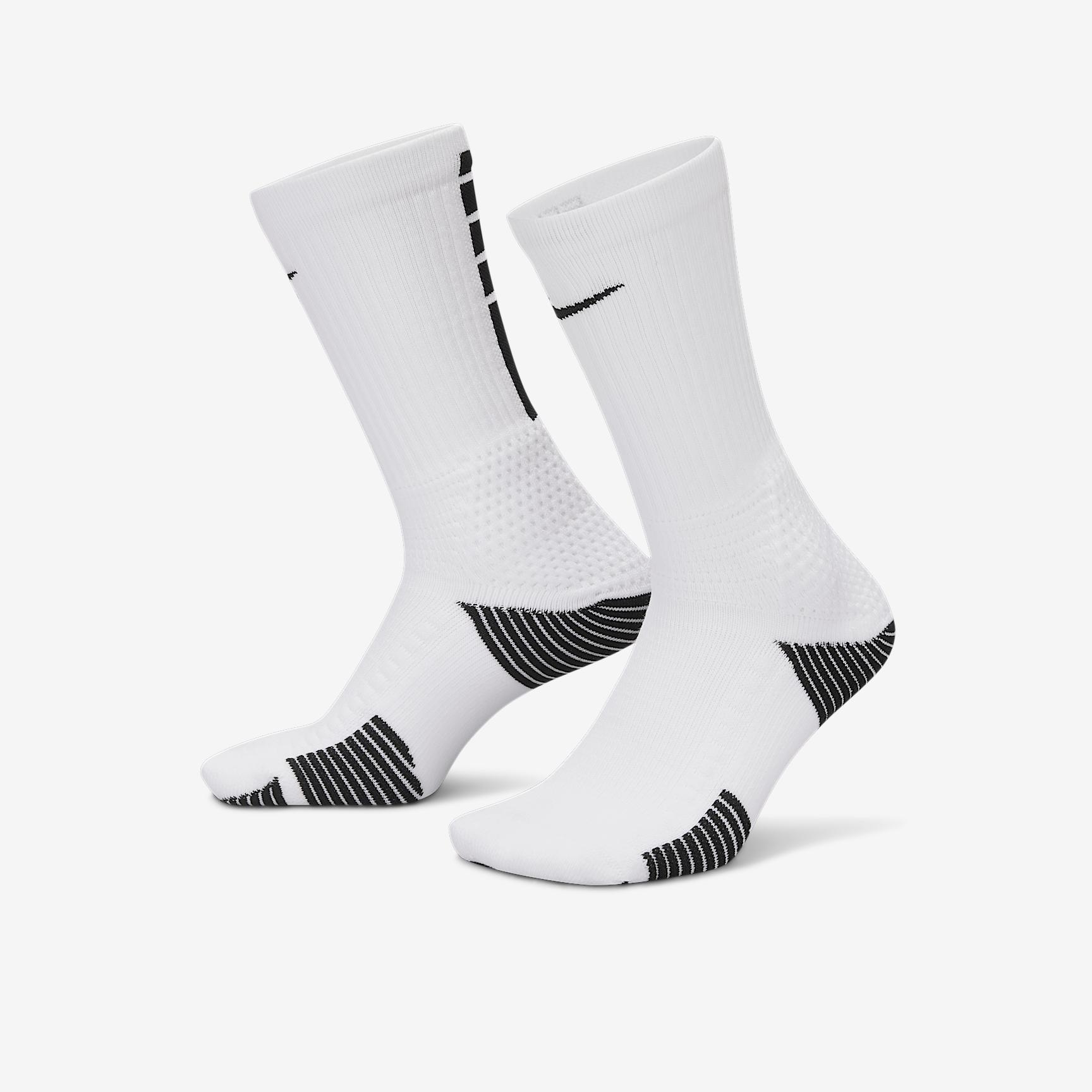 Nike Unisex Elite 2.0 Cushioned Crew Socks (1 Pair) | HM0285-100 Product Image