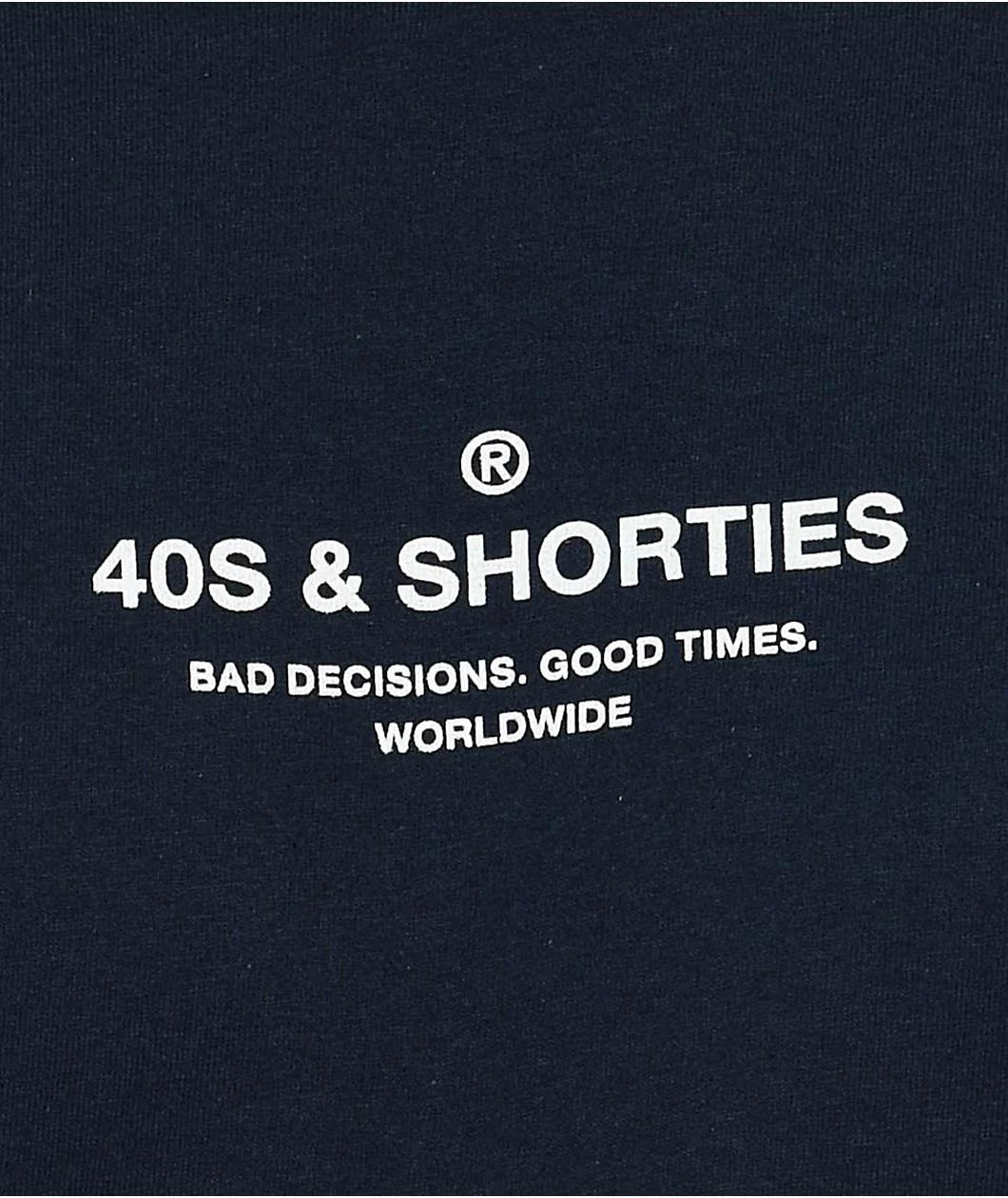 40s & Shorties General Navy T-Shirt Product Image