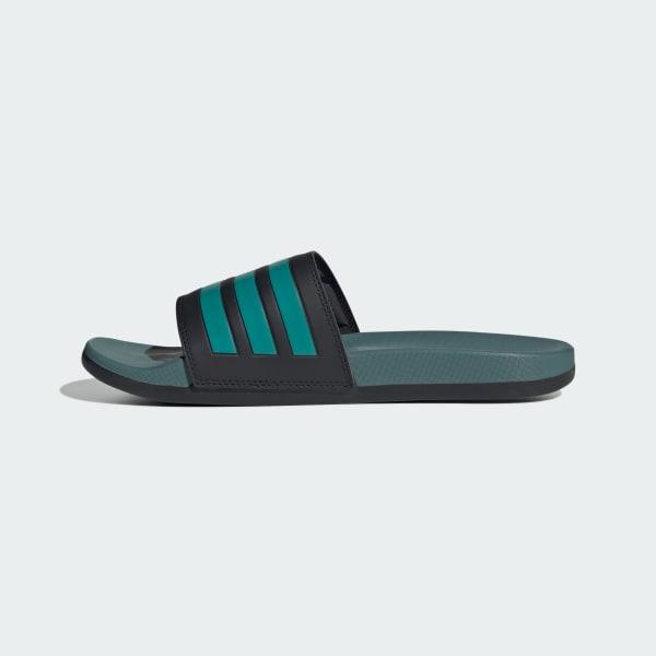 adidas Adilette Comfort Slides Core Black 12 Unisex Product Image