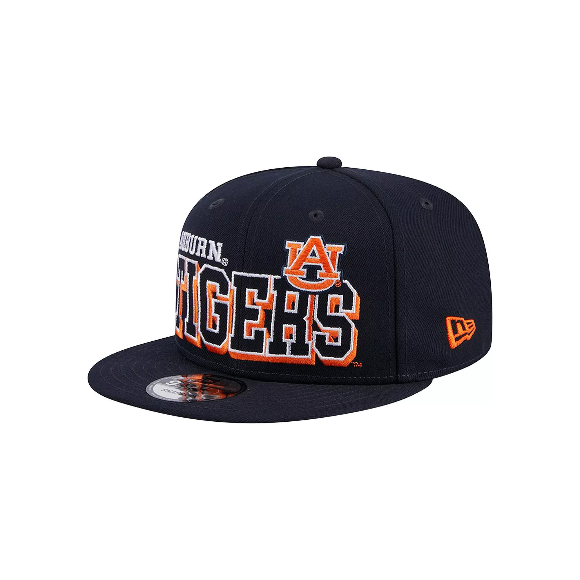Men's New Era Navy Auburn Tigers Game Day 9FIFTY Snapback Hat, Blue Product Image