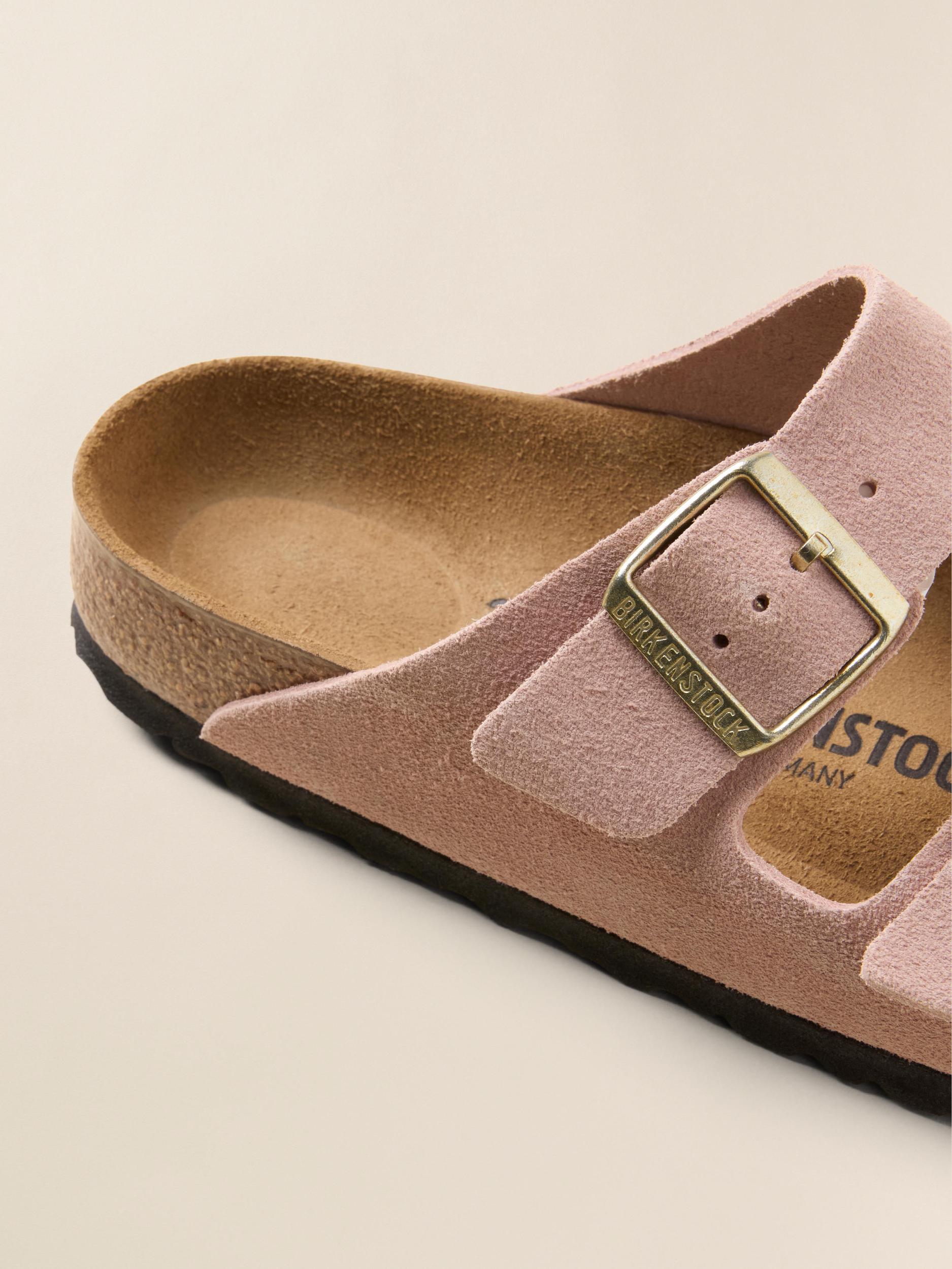 Birkenstock Suede Arizona - Light Rose Product Image