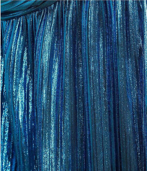 City Vibe Plus Size Twist Front Bandeau Babydoll Dress Product Image