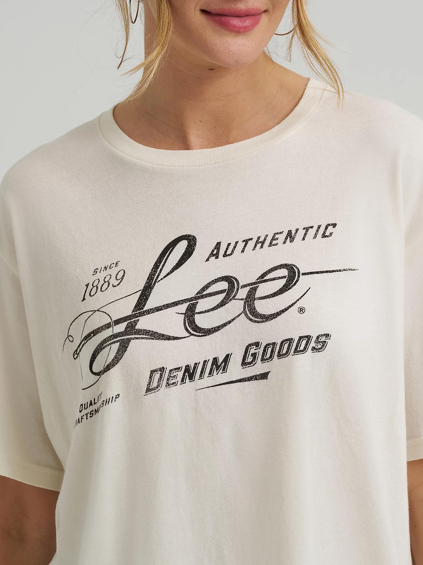 Women's Denim Goods Graphic Tee | Women's Tops & Tees | Lee® Product Image