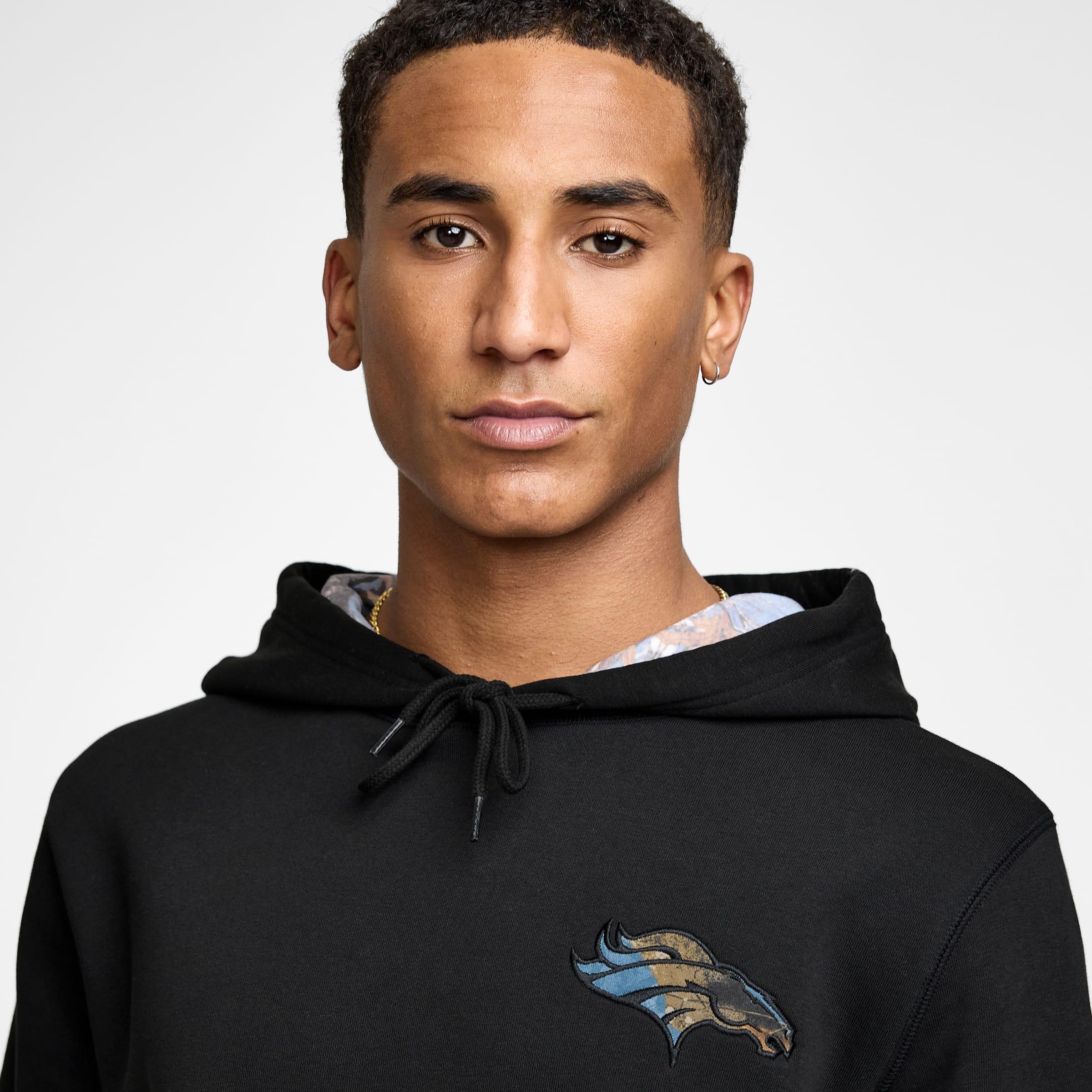 Philadelphia Eagles Black Realtree Hoodie Male Product Image