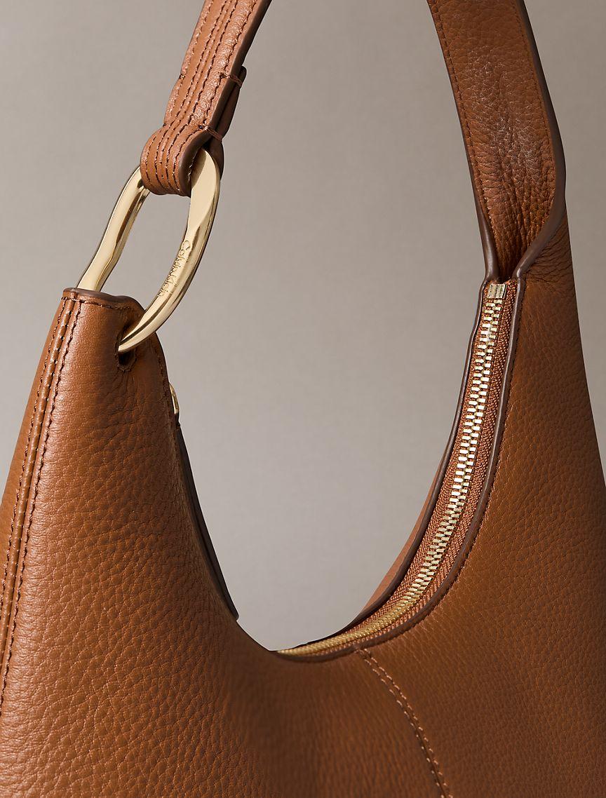 Slouchy Leather Shoulder Bag Product Image