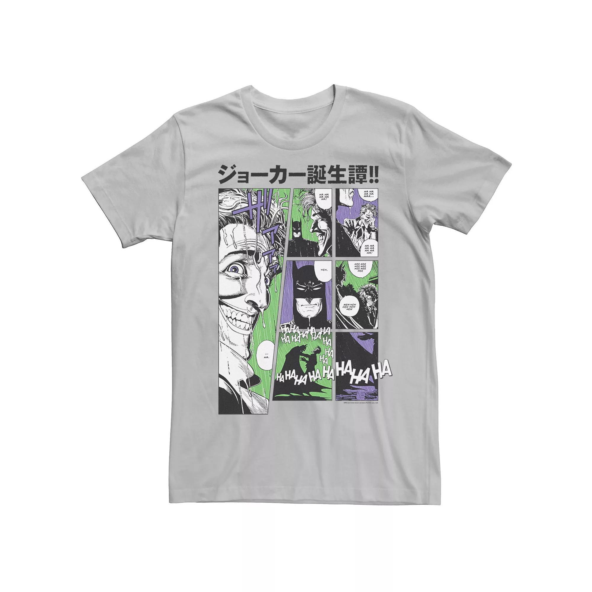 Men's DC Comics Batman Joker Comic Strip Tee,  Product Image
