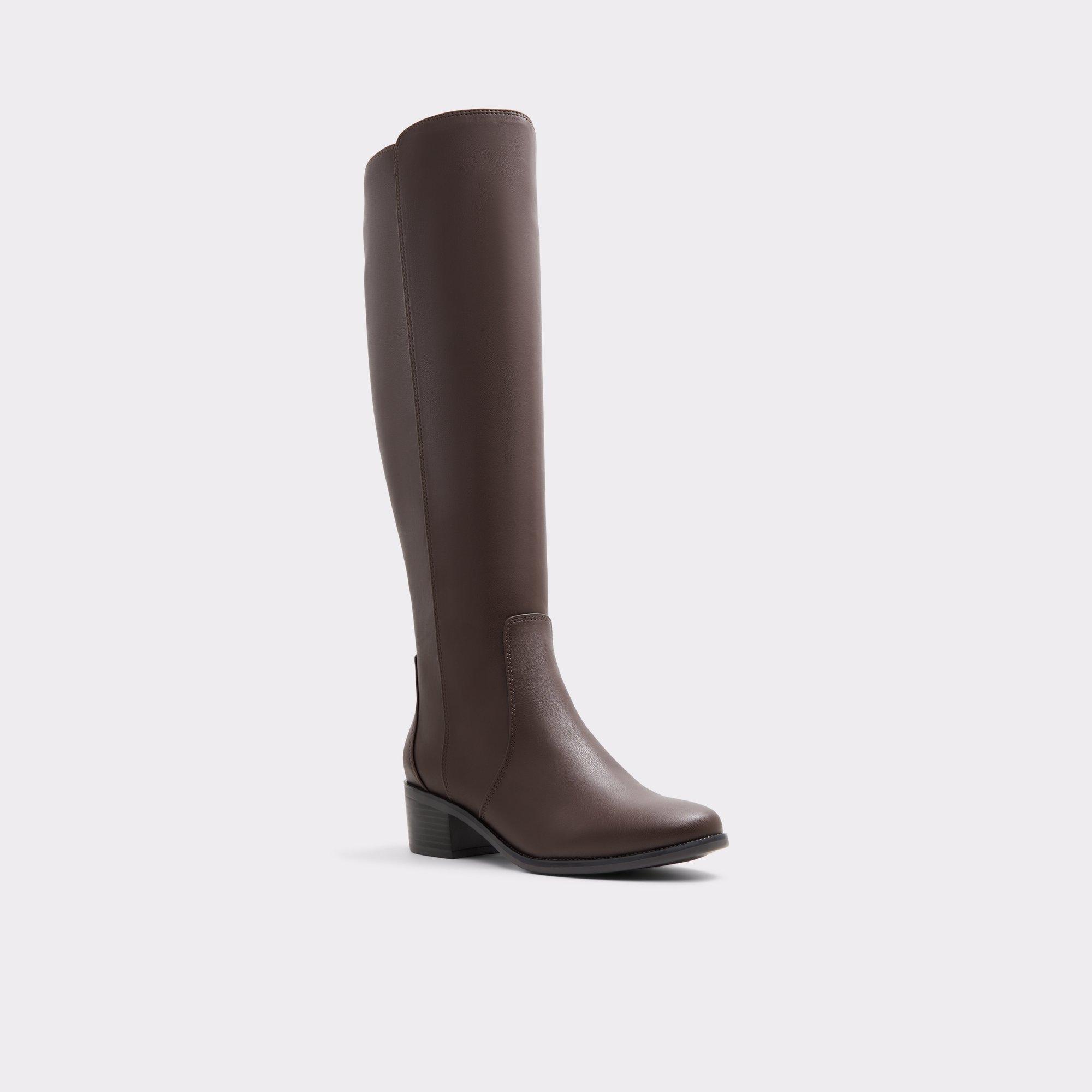 Tanerdee Dark Brown Women's Tall Boots | ALDO US Product Image
