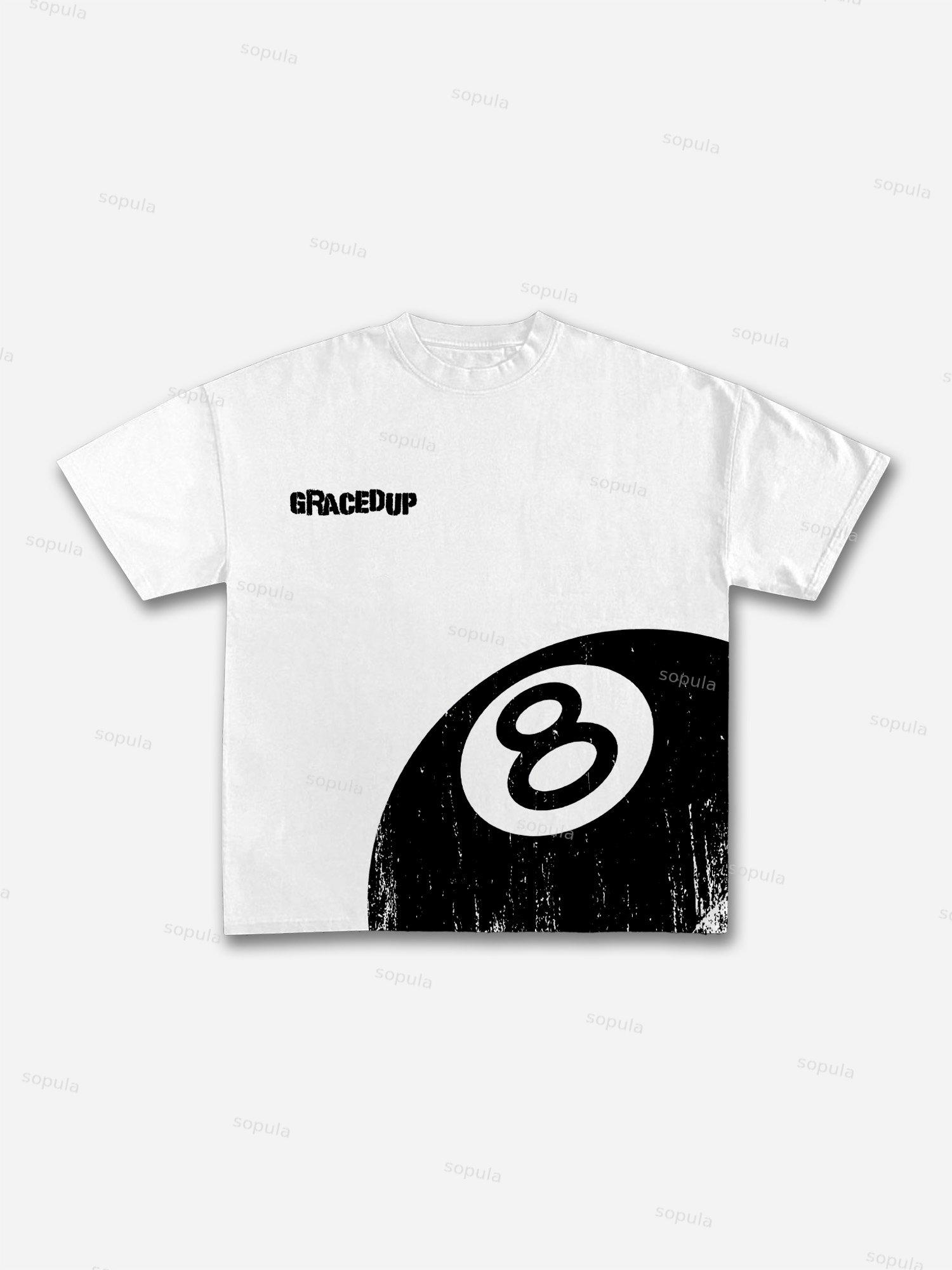 Saint Worldwide Glitchcore Print Graphic Cotton T-shirt Product Image