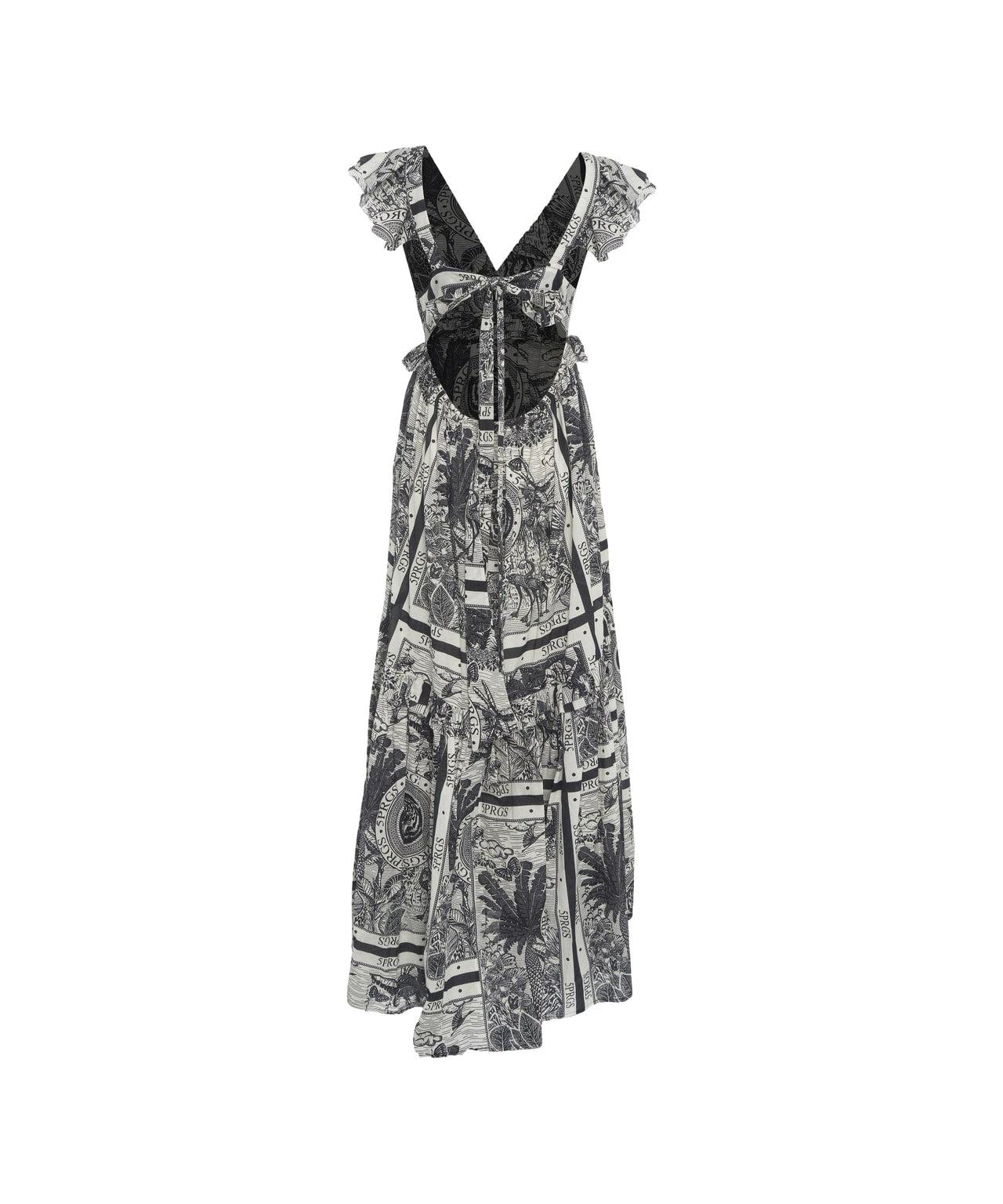 Maxi dress with print Product Image