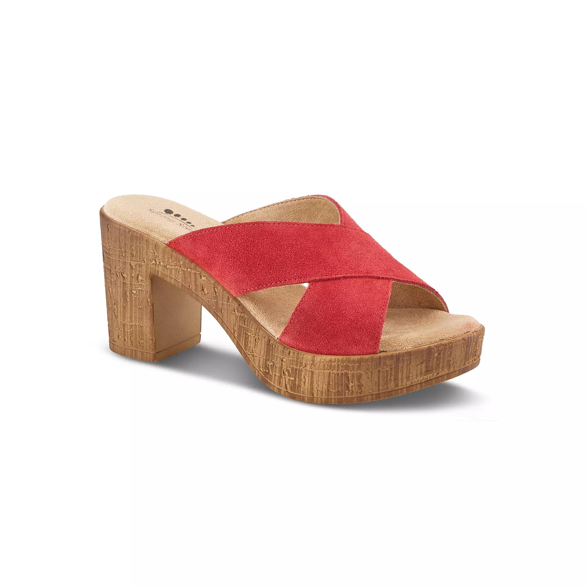 Spring Step Blanchar Women's Heeled Slide Sandals,  Product Image