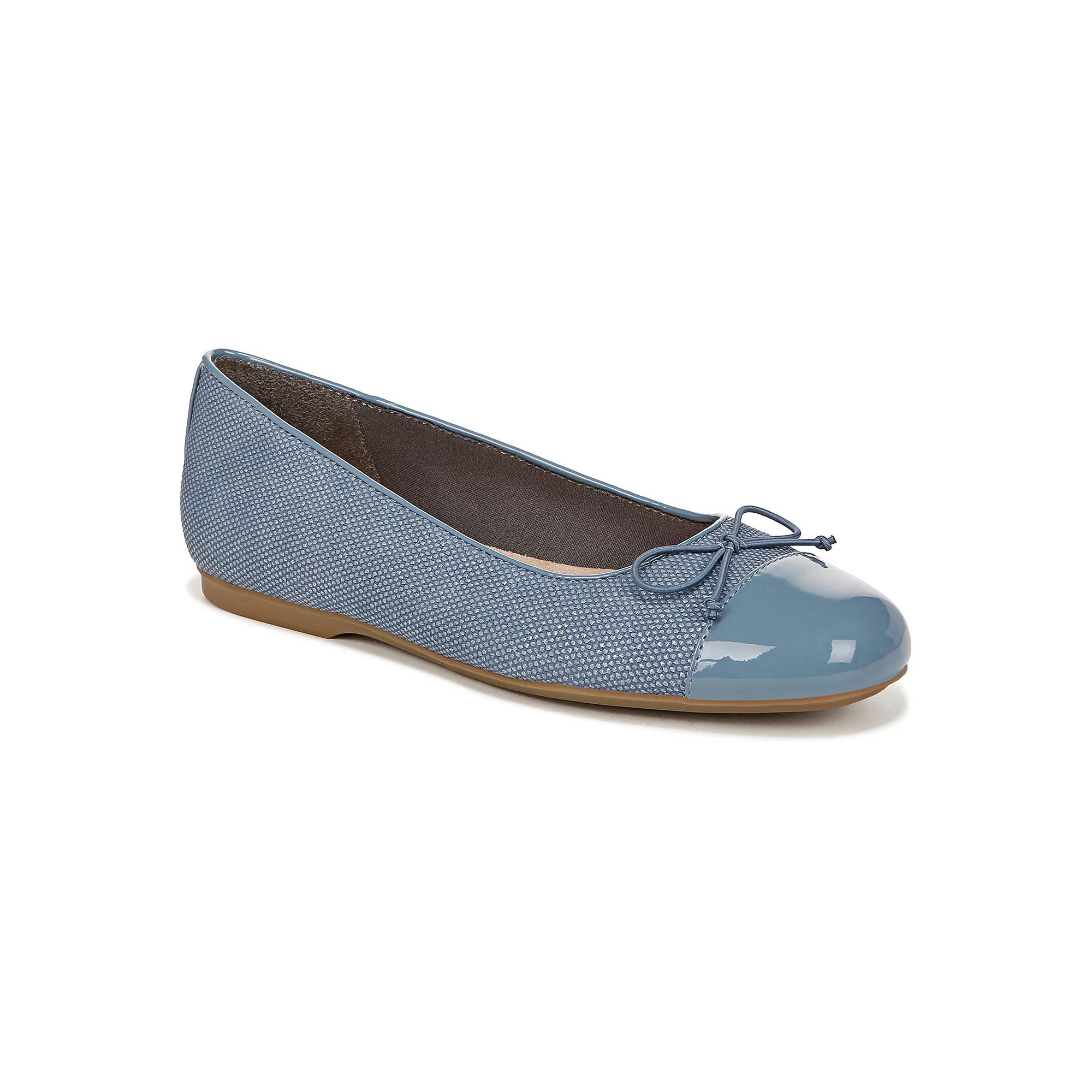 Dr. Scholl's Wexley Bow Women's Flats, Size: 10, Oxide Blue Product Image