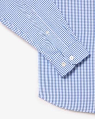 Regular Fit Checked Cotton Shirt Product Image