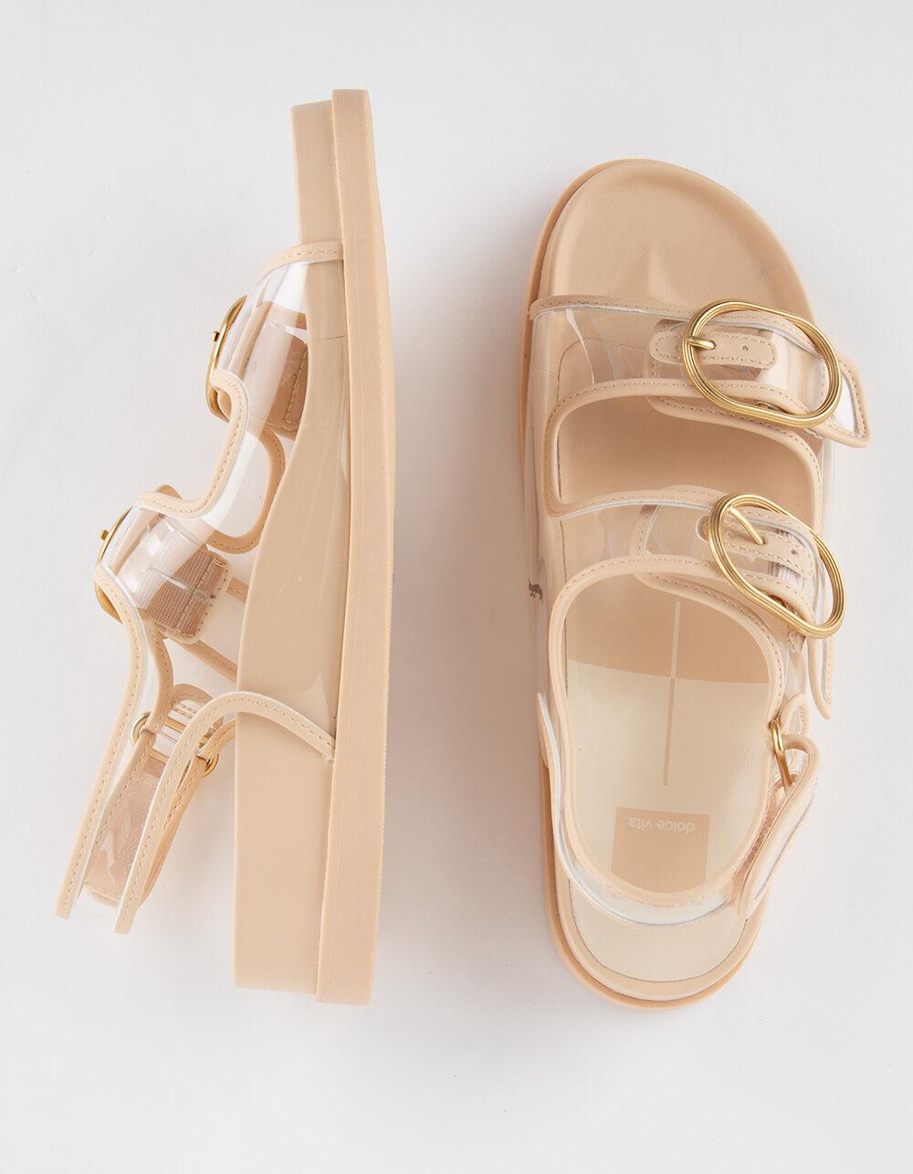 DOLCE VITA Starla 2 Strap Womens Sandals - CLEAR Product Image
