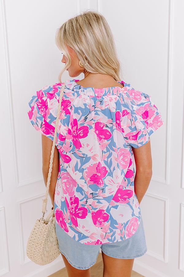 Call It Bliss Floral Shift Top Product Image
