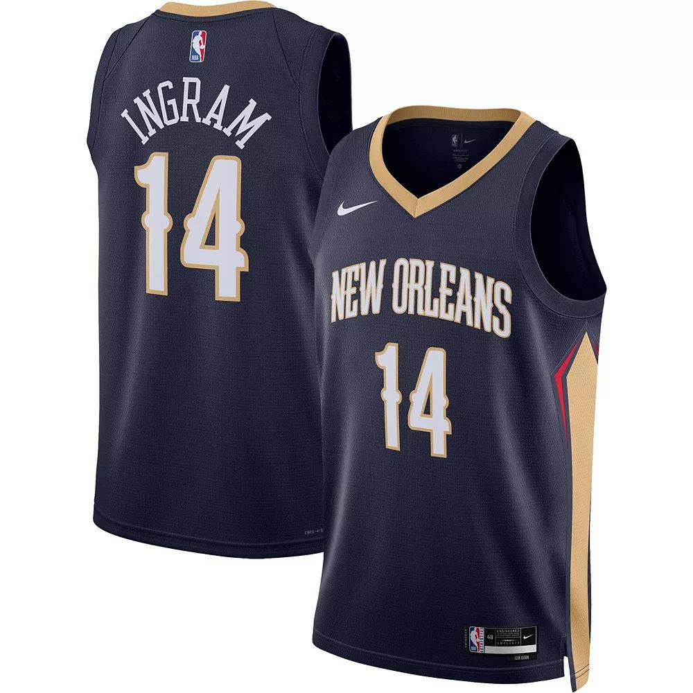 New Orleans Pelicans Icon Edition 2022/23 Men's Nike Dri-FIT NBA Swingman Jersey Product Image