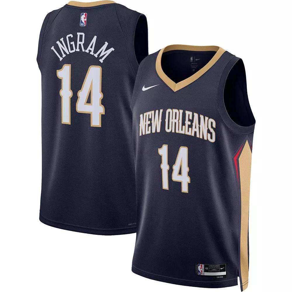 New Orleans Pelicans Icon Edition 2022/23 Men's Nike Dri-FIT NBA Swingman Jersey Product Image