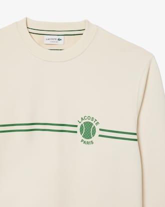 Men's Tennis Printed Fleece Sweatshirt Product Image