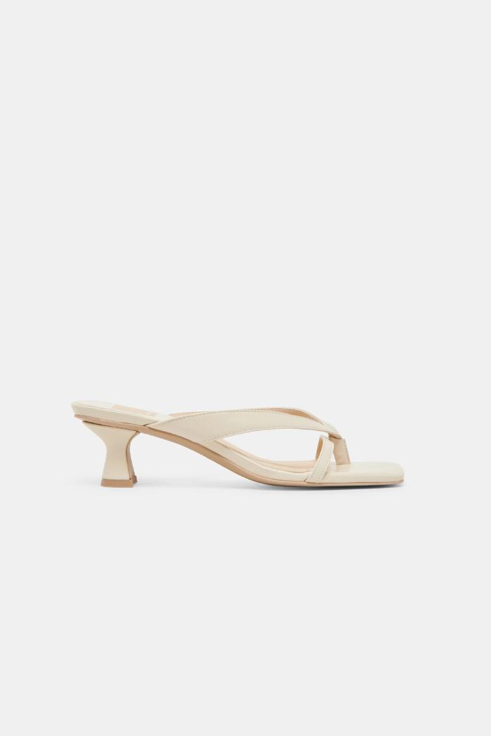 Brevel Heels - Bone Leather Product Image