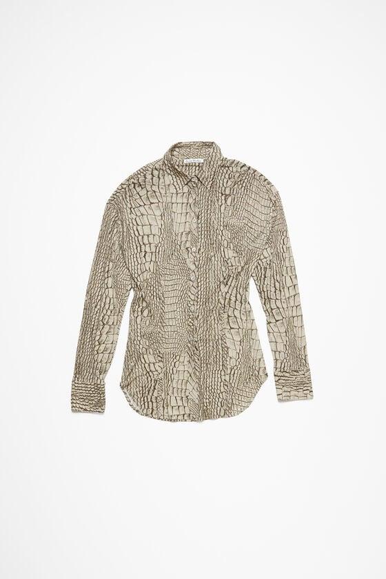 Button-up printed shirt Product Image