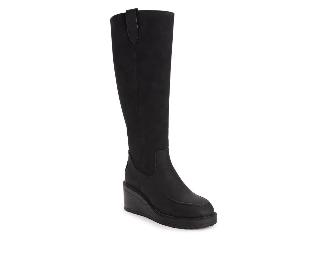 Women's MUK LUKS Sloane Knee High Wedge Boots Product Image