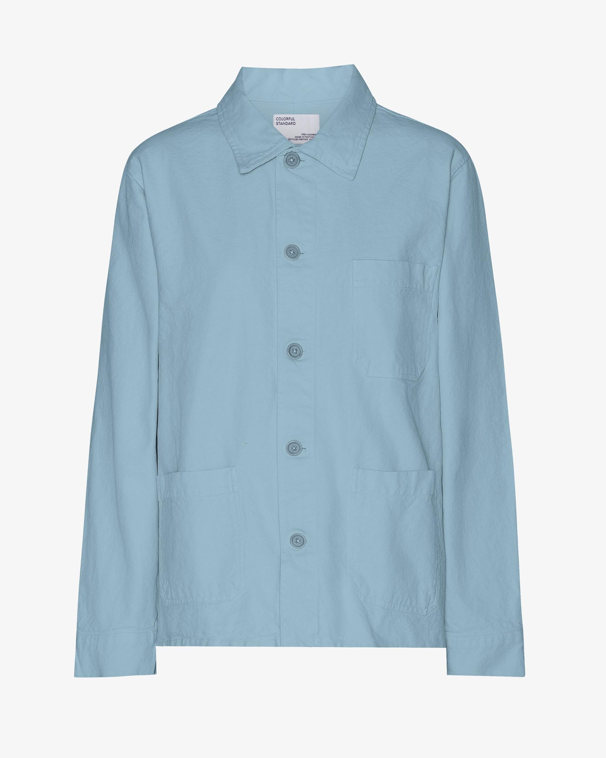 Organic Workwear Jacket - Seaside Blue Product Image