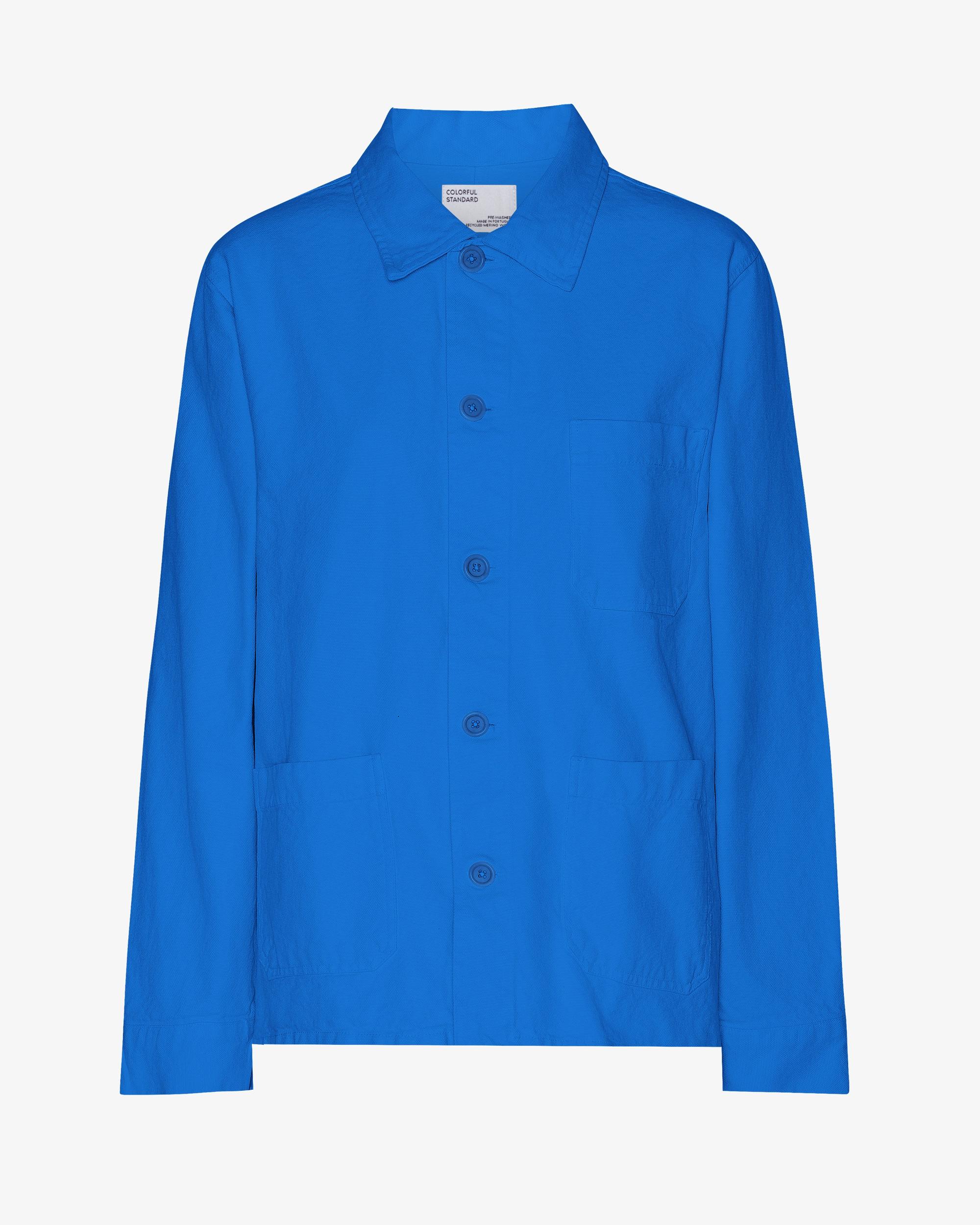 Organic Workwear Jacket - Seaside Blue Product Image