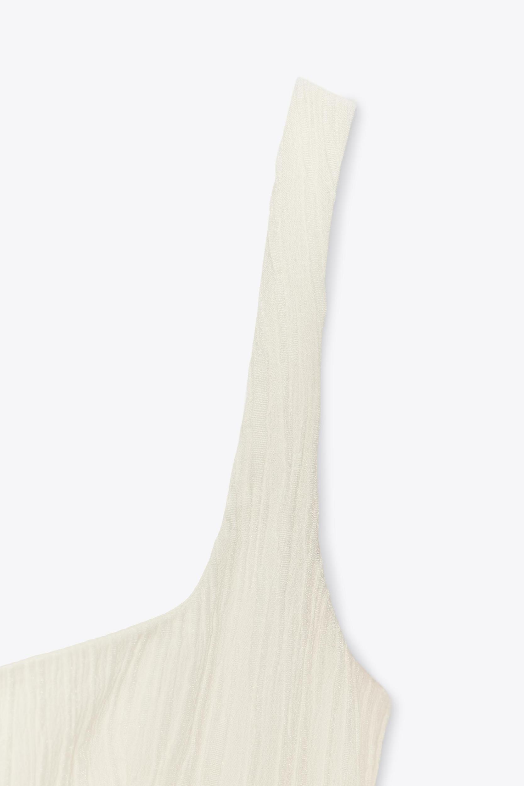 TEXTURED STRAPPY DRESS Product Image