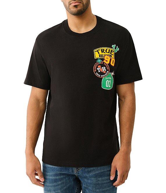 True Religion Short Sleeve Freeway Patch T-Shirt Product Image