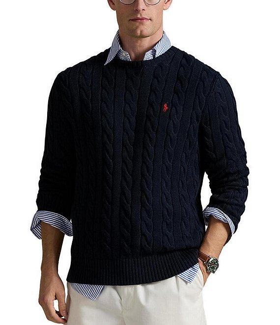 Polo Ralph Lauren Cable Knit Cotton Sweater Product Image