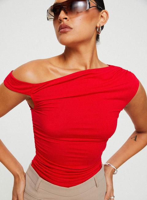 Beller Top Red Product Image