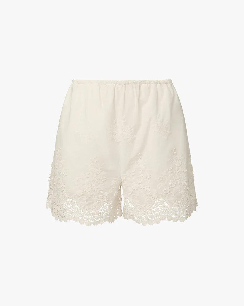 WeWoreWhat | Pull On Short | Ivory Product Image