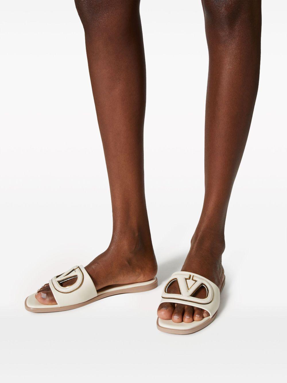 VLogo cut-out sandals Product Image