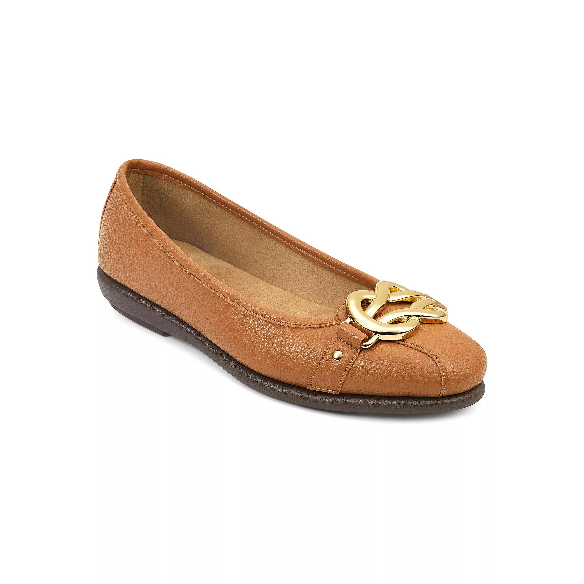 Aerosoles Big Bet Women's Suede Ballet Flats,  Product Image