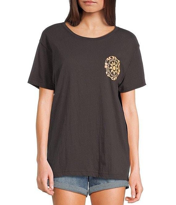 Roxy They See Me Short-Sleeve Boyfriend T-Shirt Product Image
