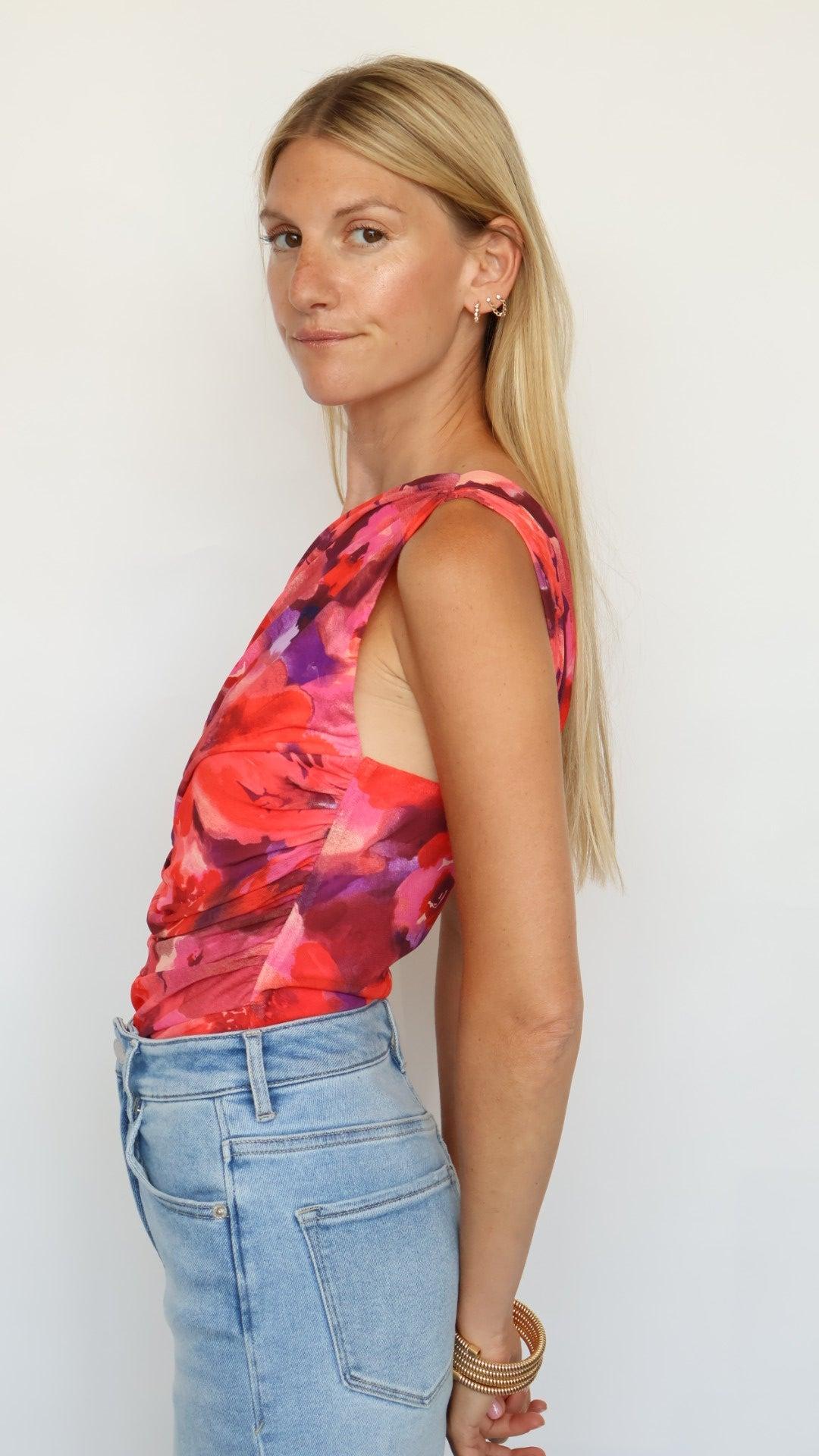 Sunset One Shoulder Bodysuit Product Image