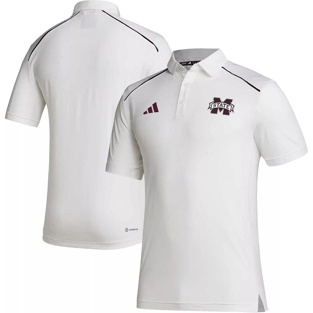 Men's adidas Royal Kansas Jayhawks Coaches AEROREADY Polo, Size: 2XL, Blue Product Image